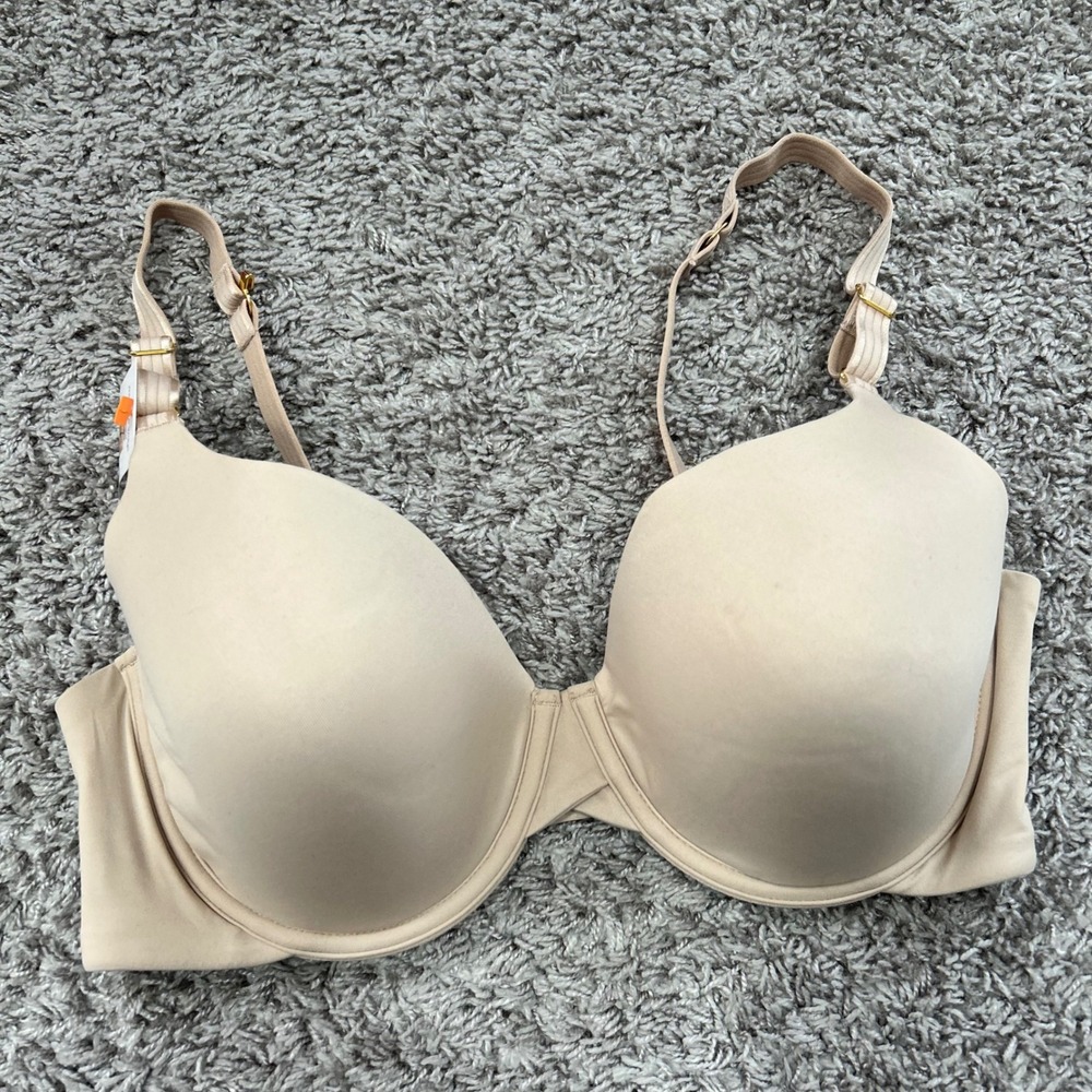 Joyspun‎ Womens Beige Convertible T-Shirt Bra Underwire Padded 36D JS658 NWT